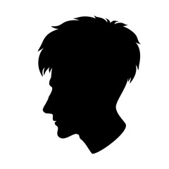 silhouette of a man