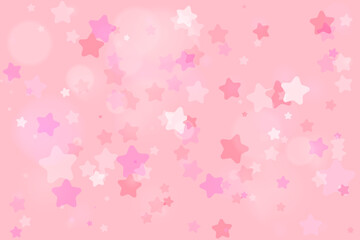 Pink Star Background for Creative Projects and Designs Featuring Soft Pastel Colors