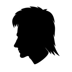 silhouette of a man