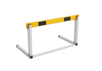 Professional athletic hurdle for track and field training and competition