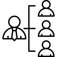 Hierarchy Structure Icon