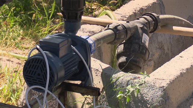 Drip Irrigation System on Farm | Agricultural Watering and Farming Technology | Agriculture, Sustainable Farming, and Countryside Landscape Video | Crop Irrigation Concept