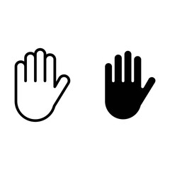 Hand icon