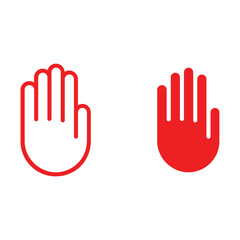 Hand icon