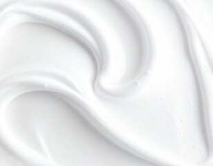 白いクリーム状の泡の背景素材