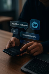 Experience Cutting-Edge AI Chatbot Assistance on Your Smartphone for Seamless Communication and Enhanced Productivity in the Digital Age, Offering Instant Support and Solutions