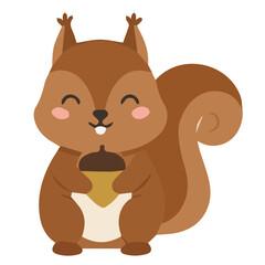 Cute little squirrel