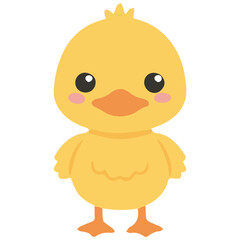 Baby duck illustration 