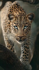 Fototapeta premium leopard jaguar Ultra photograph, generation AI 