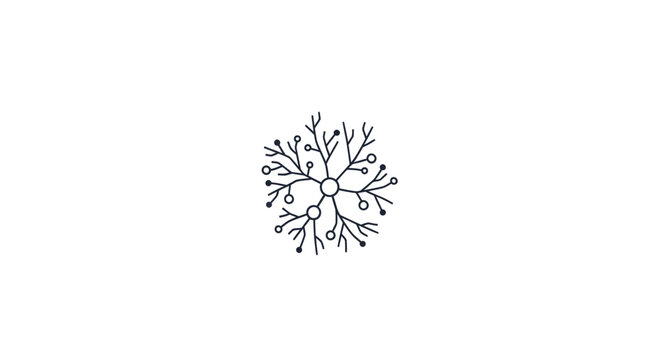 Intricate neural network illustration representing complex biological structures and connections.