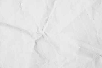 Crumpled Paper Poster Photo Effect Mockup, Crumpled Paper texture overlay effect