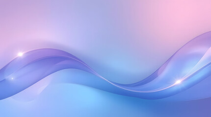 Naklejka premium Abstract flowing wave of light and color in pastel shades