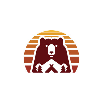 Bear Tent outdoor logo