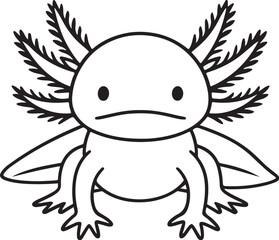 axolotl_resting_bottom_vector.eps