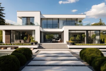 Modern luxury home exterior design