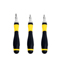 Set of screwdrivers on transparent background png