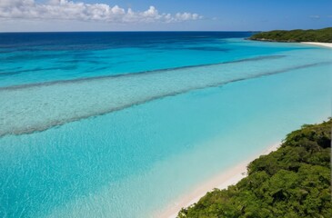 Obraz premium 浜, 海, 水, 砂, 空, トロピカル, サマータイム, バカンス, 旅行, 自然, 太陽, 波, 澄んだ, 楽園, 