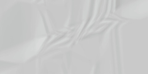 Obraz premium Abstract white paper crumpled panorama white paper texture background, crumpled pattern texture fabric scrapbook... 
