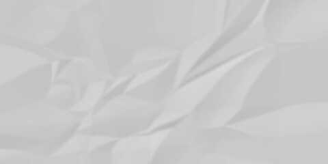 Abstract white paper crumpled panorama white paper texture background, crumpled pattern texture fabric scrapbook...	