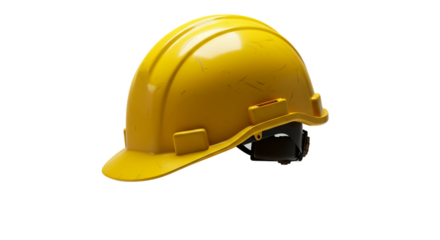 Yellow Hard Hat Emerging From Yellow Liquid Surface Dynamic Lighting