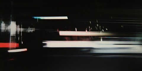 Abstract light streaks motion