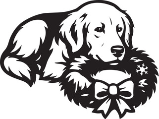 golden_retriever_christmas_wreath.eps