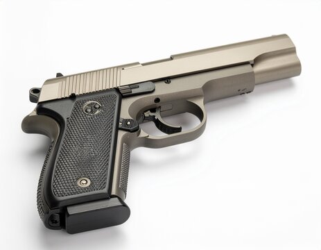 High-quality collection of modern firearms, pistols, revolvers, rifles, and ammunition with realistic shooting scenes and bullet effects, ideal for weapon design and military concepts.