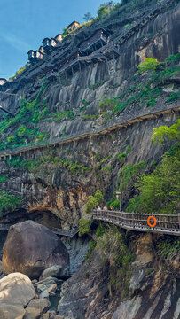 Wangxian Valley, a village with a history of more than a thousand years, is located in Shangrao City, Jiangxi Province.It is an AAAA-class tourist attraction in China.