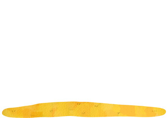 手書きの水彩風の紅葉した草原のイラスト