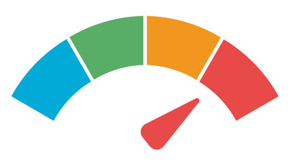 Temperature, thermostat infographic, Climate change icon