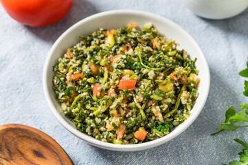 Healthy Homemade Tabbouleh Salad