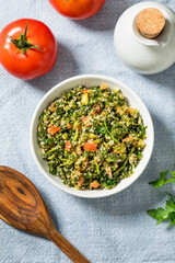 Healthy Homemade Tabbouleh Salad