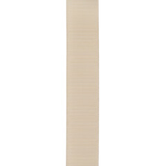 Vertical textured beige nylon ribbon strap or webbing