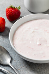 Sweet Healthy Strawberry Yogurt