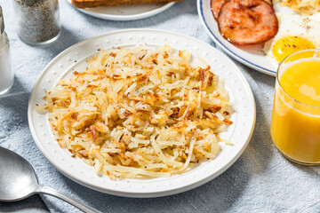 Healthy HOmemade Crispy Shredded Hashbrowns