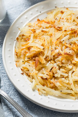 Healthy HOmemade Crispy Shredded Hashbrowns