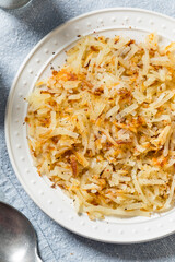 Healthy HOmemade Crispy Shredded Hashbrowns