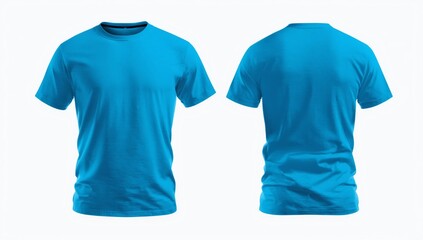 Blue Shirt Design Template