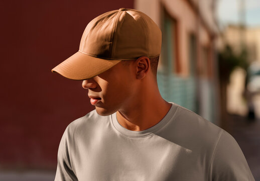 Casual Streetwear Fashion Cap Mockup PSD