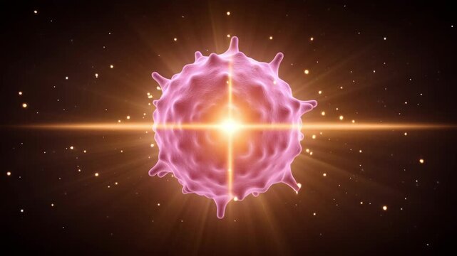 The benefits of fasting or intermittent fasting can help reduce bad or cancerous cells and improve overall body function. Concept.