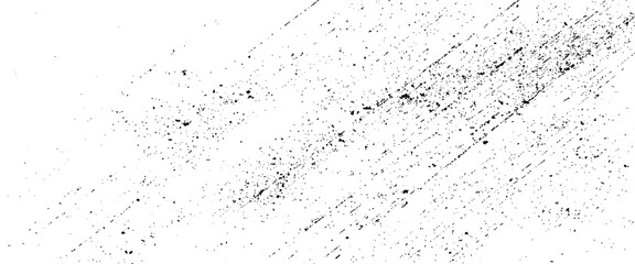 Vector Abstract Black And White Grunge Brush Texture Ink Stroke Background