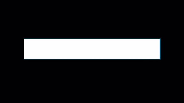 lower third animaton, title bar animation, empty title bar animation on alpha channel