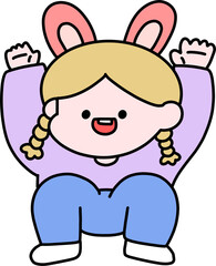 어린이동물흉내