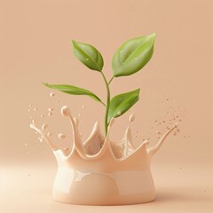 3D render icon  8K Abstract 3D render clay style isolated on pure solid background of innovation Pop Art 3D