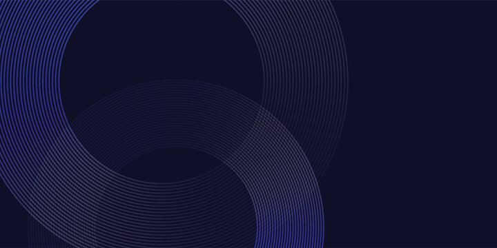 Dark Blue Golden Royal Awards Graphics Background Lines Circle modern