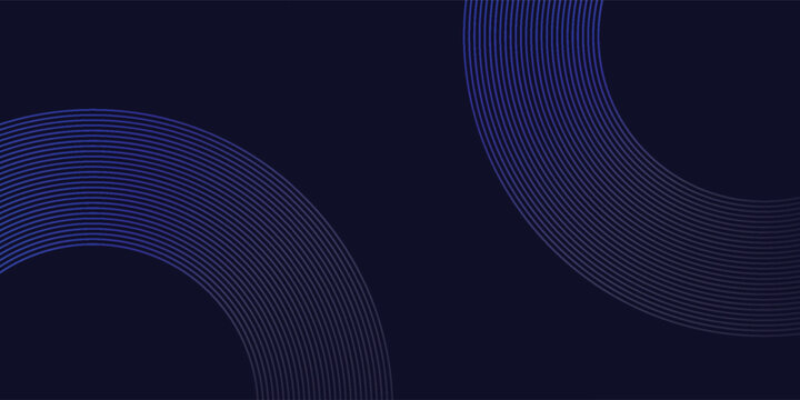 Dark Blue Golden Royal Awards Graphics Background Lines Circle modern