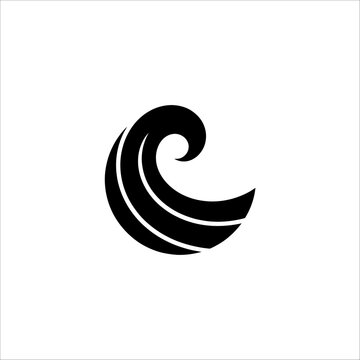 Abstract vector design elements and backgrounds for a modern logo concept