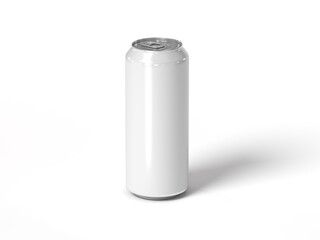 Soft Drink Can 3D Render Isolated White for Mockup 1