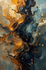 abstract grunge background with grunge effect