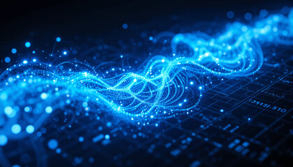 Digital Flow of Abstract Quantum Data Stream